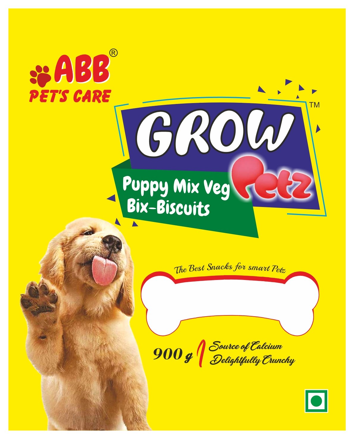 Grow Petz Puppy Mix Veg Bix Biscuits